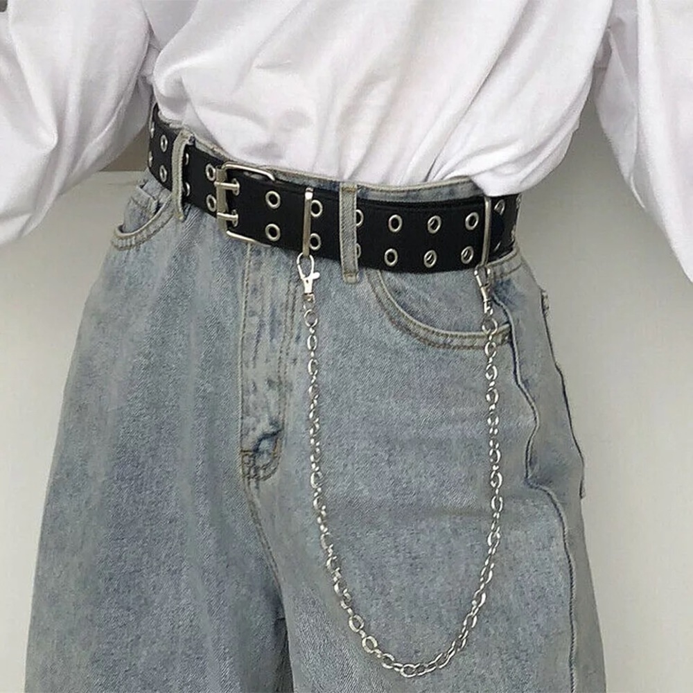 Belt with a chain
